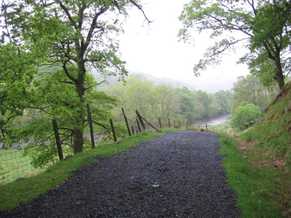 The path and the River Falloch